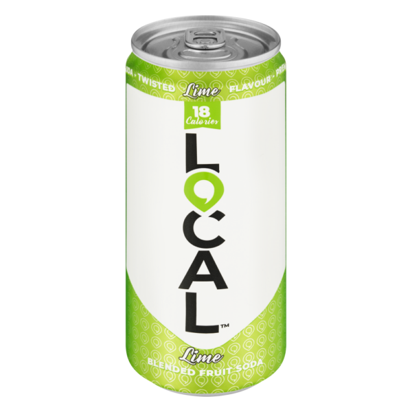 Lo'Cal Lime Fruit Soda (24x300ml)