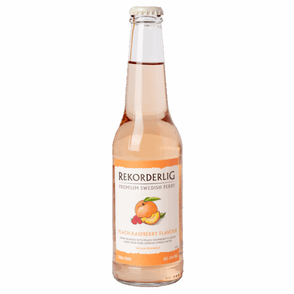 Rekorderlig Peach Raspberry NRB (24x340ml)