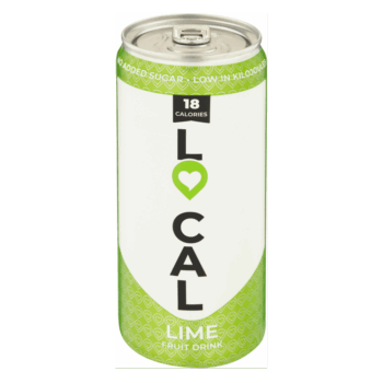 Lo'Cal Lime Fruit Soda (24x300ml)
