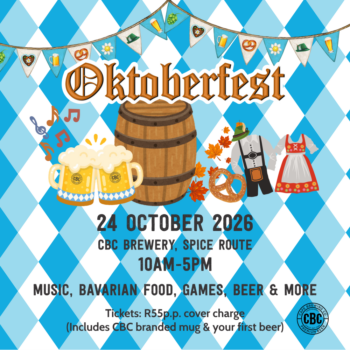 Oktoberfest 24th Oct 2026 - CBC Brewery (Spice Route)